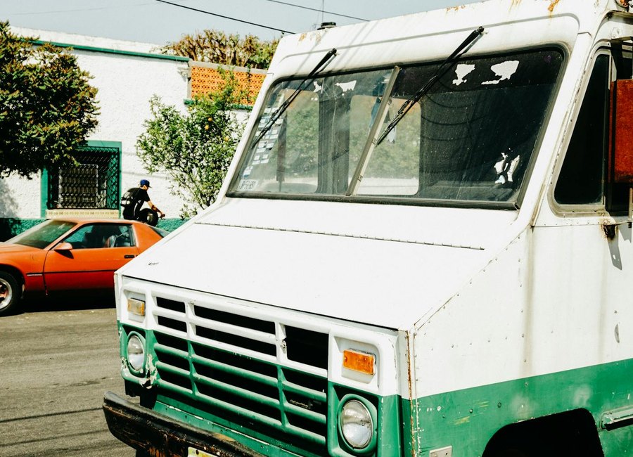 Angel Van Lines truck and crew on a job in Dallas